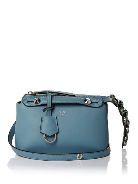 fendi by the way small blue|fendi small tote bag.